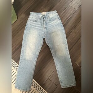 Everlane 90s Cheeky Jean - Classic Blue Denim Jeans